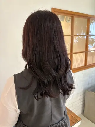 ロング 大西 杏依のヘアスタイル
