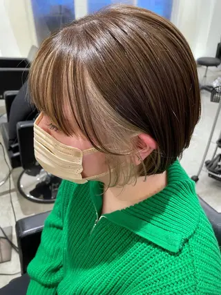ショート カラー STUD YUKIのヘアスタイル