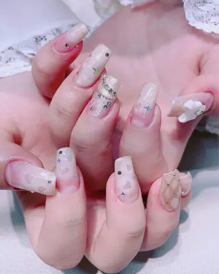 ネイル 長さだし専門店 M2　rikaのネイルデザイン