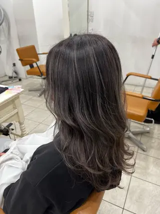 ロング カラー メンズカットグラデー ションカラー/ケイゴのヘアスタイル