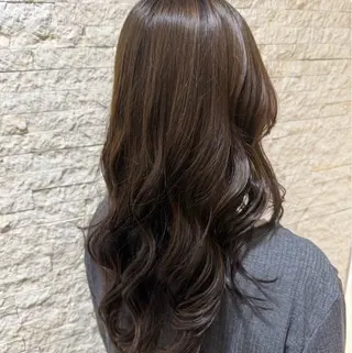 ロング ストレート￤パーマ 🌟yuzuka🌟のヘアスタイル