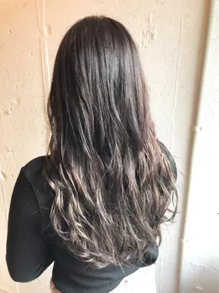 ロング カラー レイヤー/大人メンズ パーマ🌀 平島拓也のヘアスタイル