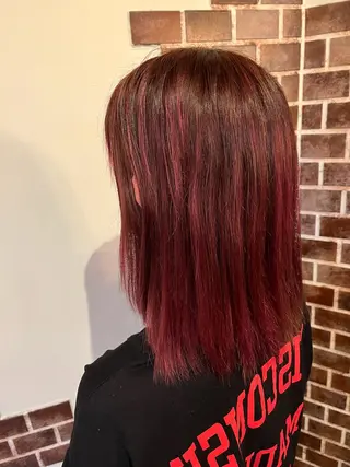 カラー 松下 詩恵里のヘアスタイル