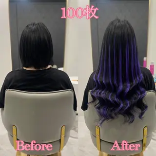 ロング シールエクステ ♡SAORI♡のヘアスタイル