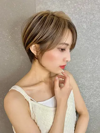 ショート ❣️レイヤーカット ❣️渡部晃輝のヘアスタイル