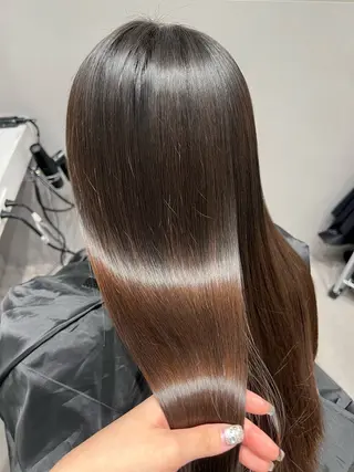 ロング 銀座マンツーマン♡ 艶髪/佐藤カコのヘアスタイル