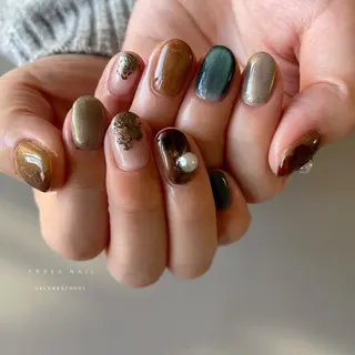 ネイル freex nail /ニュアンス/個性派のネイルデザイン