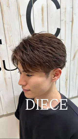 カラー パーマ メンズ メンズ特化 ⚡️ナツキ⚡️のヘアスタイル