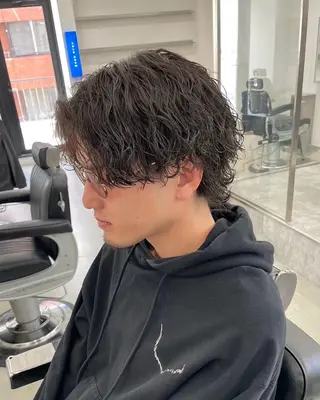 パーマ メンズ 古田和也/メンズ特化 スタイリストのヘアスタイル