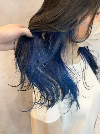 カラー SALOWIN栄 高須大貴のヘアスタイル