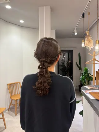 ヘアアレンジ yu riのヘアスタイル