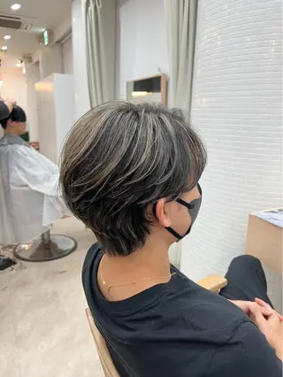 カラー キッズ 大瀧 聖也 /パーマ/艶髪カラーのヘアスタイル