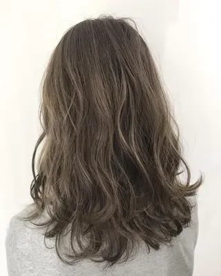 ロング カラー メンズ縮毛矯正 細谷碧海のヘアスタイル