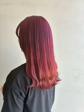 カラー カラーモデル Takahataのヘアスタイル