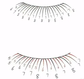 マツエク・マツパ VELISSE EYELASHのマツエク・マツパデザイン