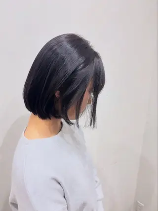 ショート カラー 兼子莉彩 /暗髪🤎/暖色🍒のヘアスタイル