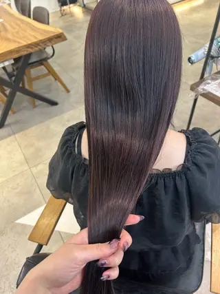 カラー 暖色ෆ透明感カラー 🩷cocoriのヘアスタイル
