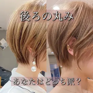 ショート カラー Aster 店長 れおんのヘアスタイル