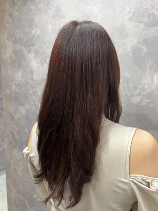 カラー 柿澤 結菜💎💚🐻のヘアスタイル