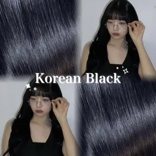 カラー 札幌韓国風艶カラー 🎀𝐒𝐀𝐇𝐎のヘアスタイル