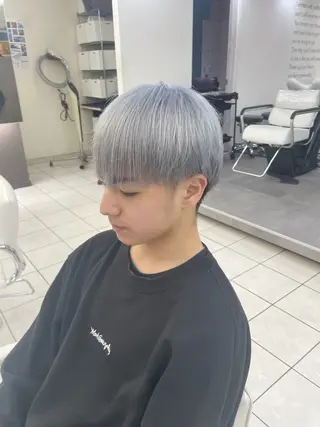 メンズ 成瀬スパイラル パーマ清水大隼のヘアスタイル