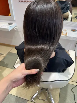カラー 淡色┊︎ナチュラル 🧁奈那美🧁*.゜のヘアスタイル