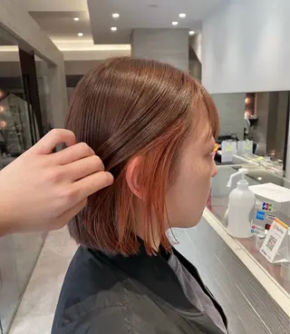 ショート カラー ナカイフウタ/パーマ /透明感カラーのヘアスタイル