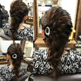 ロング ヘアアレンジ 大賀 海夕の眉毛・アイブロウイメージ