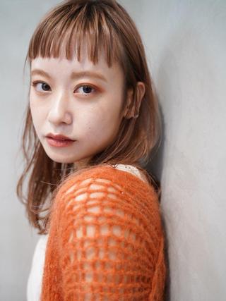カラー ミディアム ヘアアレンジ 💝髪質改善💝_ chlom🌸春🌸のヘアスタイル