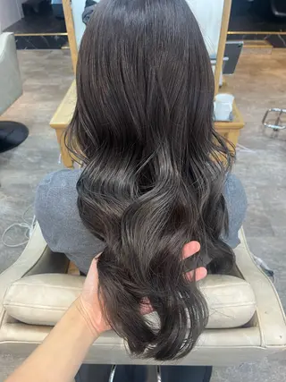 ロング カラー ヘアアレンジ こと🐰 茅ヶ崎店のヘアスタイル
