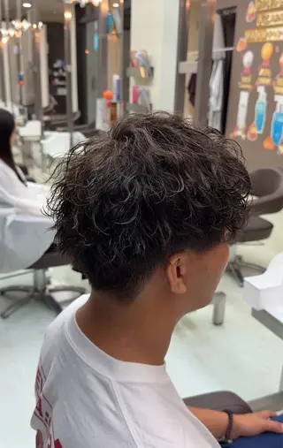 パーマ メンズ 小芝涼介/レイヤー /メンズパーマ✂️のヘアスタイル