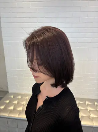 ミディアム カラー ダメージレス艶髪 🦋MISAKI🦋のヘアスタイル