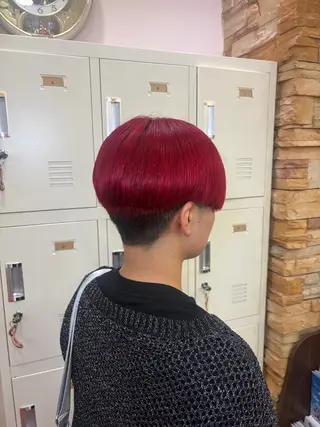 カラー 木下 結華のヘアスタイル