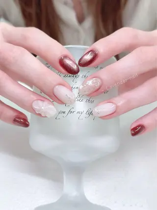ネイル Lavender nail·中島公園のネイルデザイン