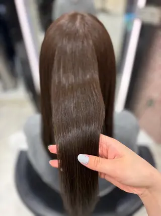 セミロング パーマ 🌸銀座コテ巻き風 パーマ🌸いでいあやのヘアスタイル
