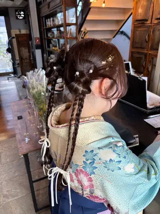 ヘアアレンジ NAGONSTYLE 田村　莉生のヘアスタイル