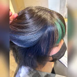 カラー TSUBASA 🪽のヘアスタイル