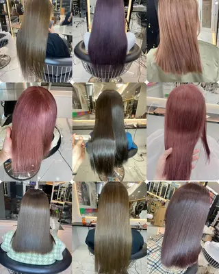ロング カラー 艶髪ハイトーン💎 Rukumoのヘアスタイル