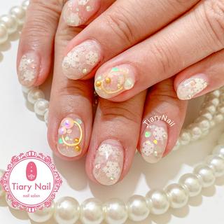 ネイル 💗🪽Tiary Nail🪽💗のネイルデザイン