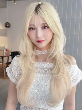ロング 寒河江 実夢のヘアスタイル