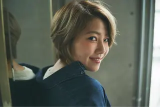 ショート カラー *くせ毛に特化* 【yun】のヘアスタイル