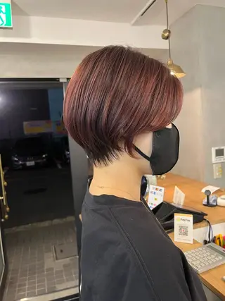ショート カラー 小林 翔のヘアスタイル