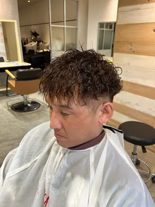 パーマ メンズ 清水 men'sパーマ特化のヘアスタイル