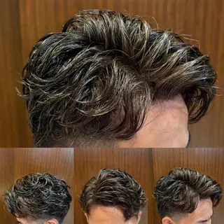 ショート パーマ メンズ 💈田上 立輝のヘアスタイル