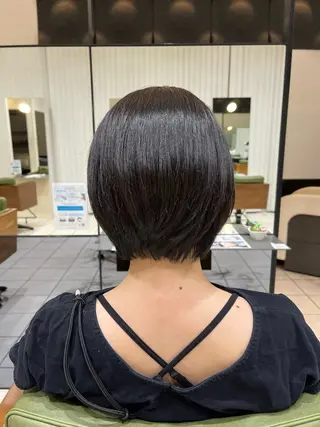 ショート ふかや まりかのヘアスタイル