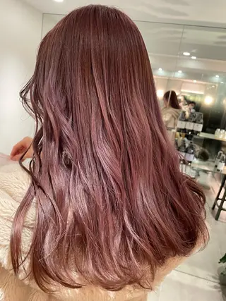 ロング カラー 🪞透け感&韓国ヘア 🪞honokaのヘアスタイル