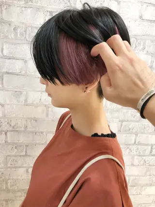 ショート 秋山 幸太のヘアスタイル
