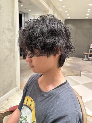 パーマ メンズ バロック BAROQUEのヘアスタイル