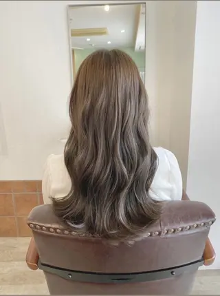 ロング 似合わせバランス得意 青野さくらのヘアスタイル