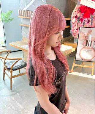 ロング カラー 池本 勇大のヘアスタイル